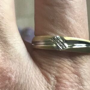 Two-Tone White gold and Gold Ring